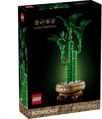 Obrázek produktu pro LEGO Botanicals Bambus štěstí, Sada na stavění, 18 rok/roky, Plast, 325 kusů, 379 g