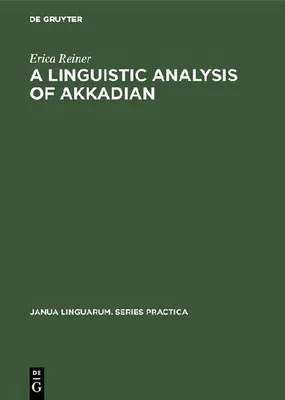 Produktbild von A Linguistic Analysis of Akkadian