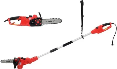 Produktbild von 2in1 Elektro Kettensäge, Hochentaster 750W, 25cm, 110-170 cm