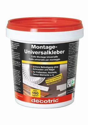 Produktbild von Decotric Montage- und Universalkleber 750 g, lösemittelfrei