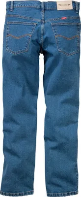 Produktbild von HERO by John Medoox DENVER Herren 5-Pocket-Jeans Straight Fit Stretch Denim / Jeans clean wash gerade