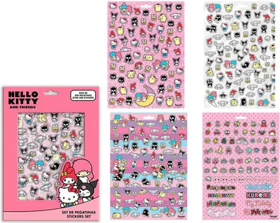 Image de Hello Kitty Aufkleber Set