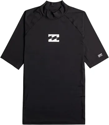 Produktbild von Billabong Waves All Day Kurzarm-rash Guard Schwarz M Mann Schwarz M