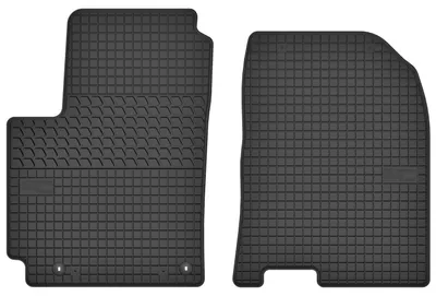 Image de Tapis avant caoutchouc noir pour Hyundai Kona 2017-2023