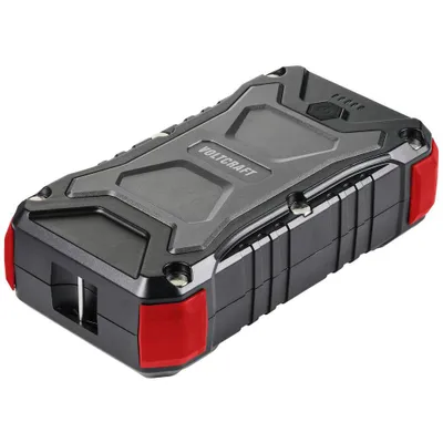 Produktbild von VOLTCRAFT VC PB PD65W Rugged Powerbank 30000 mAh USB PD 3.0 Li-Ion Schwarz-Rot LED Taschenlampe, Statusanzeige, Outdoor