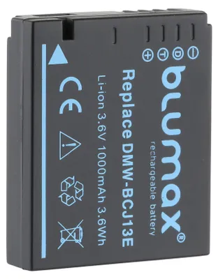 Produktbild von Blumax Akku | für Panasonic DMW-BCJ13 Digitalkamera | Kapazität 1000mAh |Spannung 3,6Volt | Video- und Kamerazubehör