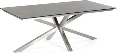 Produktbild von Sonnenpartner Gartentisch Base-Spectra diagonal 200x100 cm Edelstahl