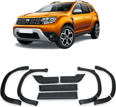 Image de Flares et baguettes de protection pour portes Dacia Duster de 2018 à 2023