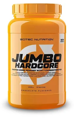 Produktbild von Scitec Jumbo Hardcore1530g - Schokolade