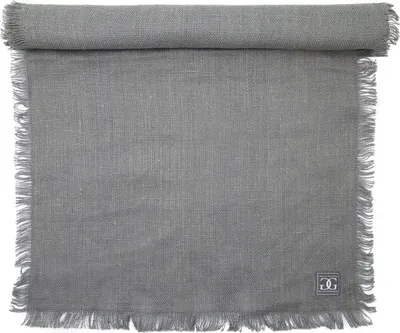 Produktbild von Greengate Leinen Tischläufer grau 140x45cm