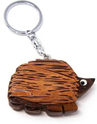 Produktbild von Schlüsselanhänger aus Holz - Igel