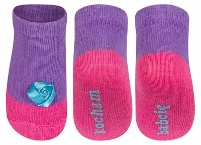 Produktbild von Soxo Ballerinasocken "Ich liebe Oma" für Mädchen