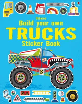 Produktbild von Build Your Own Trucks Sticker Book