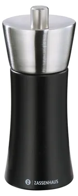 Produktbild von Zassenhaus Pfeffermühle AUGSBURG 14 cm schwarz 25040 4006528025040