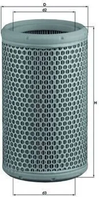 Produktbild von Luftfilter KNECHT LX 290