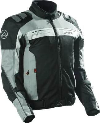 Immagine prodotto di DANE Solrig giacca da moto in tessuto, nero/grigio, 52