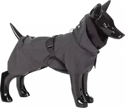Produktbild von PAIKKA Hunde Regenmantel reflektierend "Visibility Raincoat" dark/anthrazit