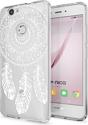 Produktbild von Huawei Nova Handy Hülle von NALIA, Silikon Motiv Case Cover Muster TPU Schutz Dreamcatcher