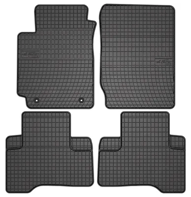 Zdjęcie produktu dla Dywaniki gumowe do Suzuki Grand Vitara II 2005-2014 (SUV) – 4 szt., czarne, dopasowane – Wielganizator SolidPRO