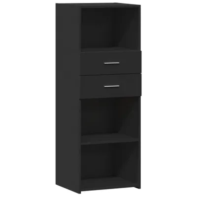Produktbild von Highboard Schwarz 45x42,5x124 cm Holzwerkstoff