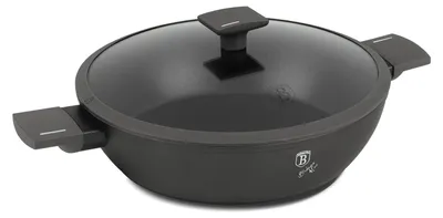 Produktbild von Berlinger Haus Antracit Collection Flacher Topf mit Deckel, Ø 30 cm