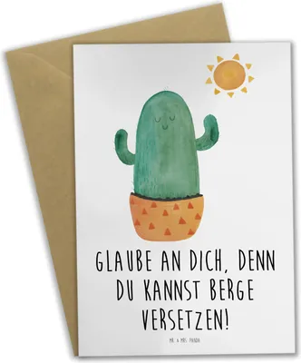 Produktbild von Mr. & Mrs. Panda Glückwunschkarte Selbstvertrauen stärken - Weiß - Geschenk, Hoffnung, Glaube an dich, Trost, Grußkarte, Vertrauen, weihnachtskarten, Mutmacher, Stärke
