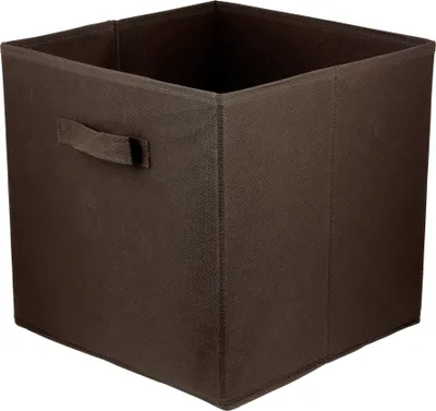 Obrázek produktu pro Lavita Storage Box | skládací úložné boxy 31 x 31 x 31 cm | organizér do zásuvky | organizéry na oblečení | skladování a organizace oblečení | tmavě hnědá | 1 kus