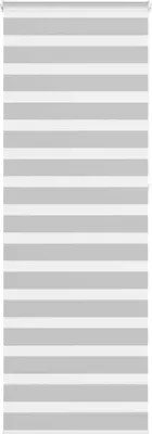 Produktbild von Doppelrollo Hellgrau 70x230 cm Stoffbreite 65,9 cm Polyester