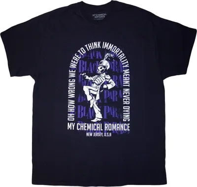 Obrázek produktu pro My Chemical Romance Immortality Arch Navy Blue S Tričko