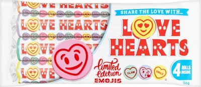 Produktbild von Swizzels Love Hearts 4 Pack (12 x 105g)