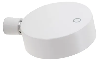 Produktbild von Zafferano SUPER O Weiße wiederaufladbare und dimmbare LED-Wandleuchte