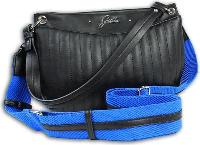 Produktbild von Glüxklee Kunstleder Damen Henkeltasche schwarz 28x8x24 OTD104S