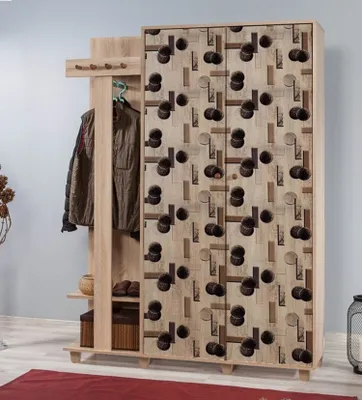 Obrázok produktu pre Skye Decor, Predsie?ová stena - Garmando 522 (sonoma)