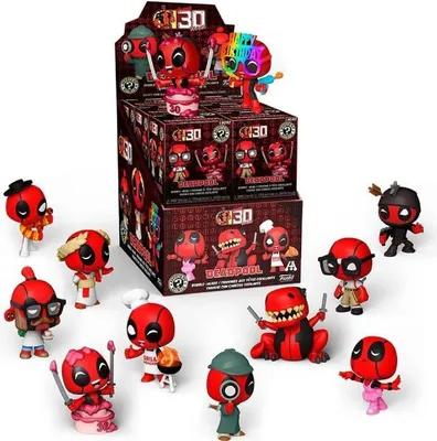 Obrázek produktu pro Funko POP! Mystery Minis Marvel Comics Deadpool  náhodný 1 kus