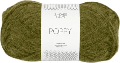 Produktbild von Sandnes Garn Poppy 50g 9563 moss green
