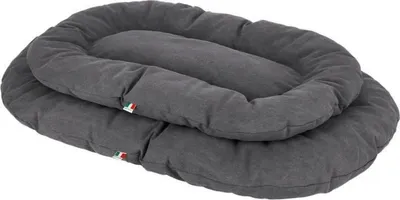 Produktbild von Kissen Lucca, 99 x 66 cm, Grau, 70% Baumwolle, 30% Polyester, Waschbar bei 30°C