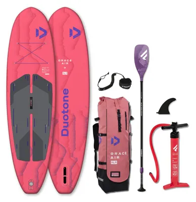 Image de DUOTONE GRACE AIR SLS 10'4 iSUP - Kit SUP polyvalent pour femmes - 7,0 kg