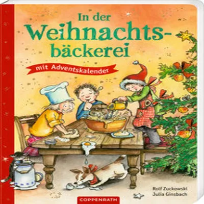 Produktbild von Coppenrath Verlag GmbH & Co.KG In der Weihnachtsbäckerei - Buch mit Adventskalender 1