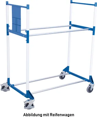 Produktbild von VARIOfit Kunststoffkantenschutz für Reifenwagen-/regal