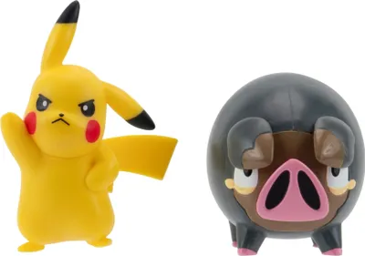 Produktbild von Pokémon Battle Figure Set Figuren 2er-Pack Pikachu #5, Ferkuli 5 cm