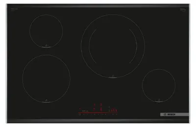 Produktbild von Bosch Induktionskochfeld mit 4 Zonen 7400W Schwarz - PIE875HC1E