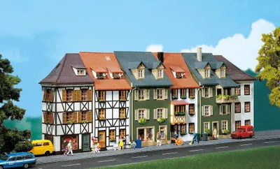 Produktbild von Faller 130430 - 1/87 / H0 6 Reliefhäuser - Neu