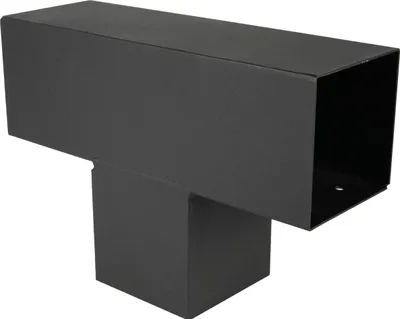 Produktbild von Pergola Verlängerung Schwarz für 12 x 12 cm Balken Würfelmodell - Pro Stück