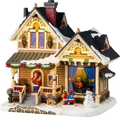 Produktbild von Heiligabend bei der Oma 19x26x27 cm Weihnachtshaus - Lemax