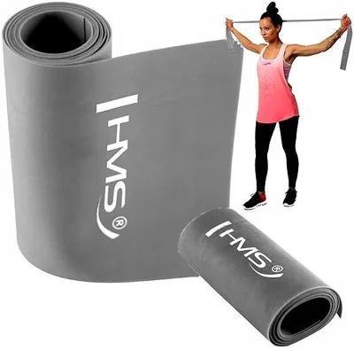 Produktbild von HMS TP01 Widerstandsband für Fitness & Krafttraining Grau