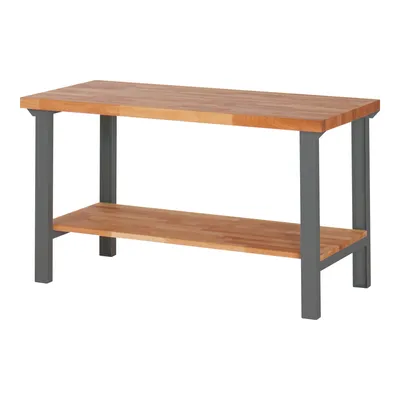 Produktbild von STIER Werktisch Premium mit Ablageboden BxTxH 1500x700x840 mm