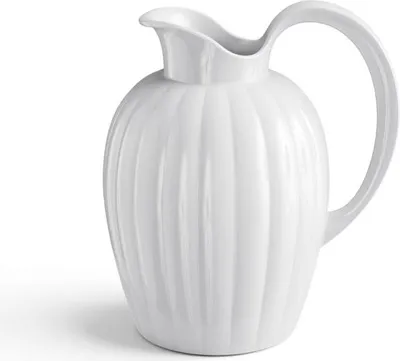 Produktbild von Georg Jensen - Bernadotte Krug 1,2 L, glänzend weiß