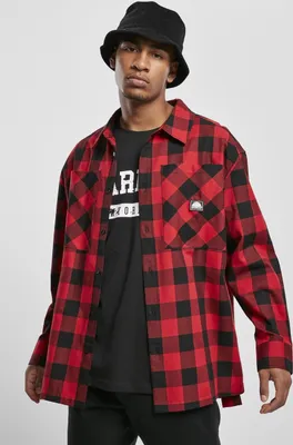 Produktbild von Southpole Hemd Check Flannel Shirt Red-XXL