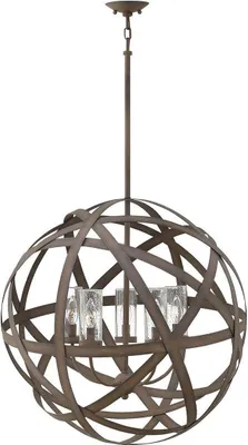 Produktbild von Elstead Carson Außen-Kronleuchter E14 5-fach Vintage Eisen IP44