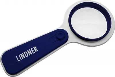 Produktbild von Lindner S198-B LED-Leuchtlupe, 5x, blau